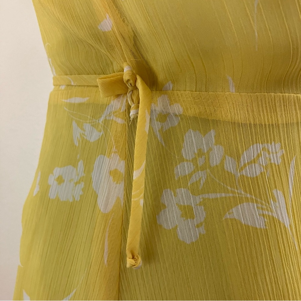 🔴 Floral Ruffled Wrap Dress - Picture 6 of 13